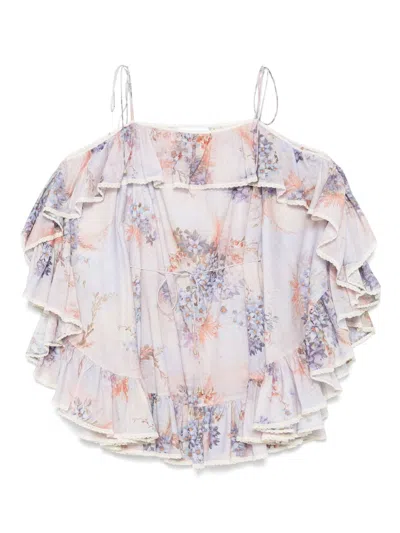 Zimmermann Cascadian Mini Dress