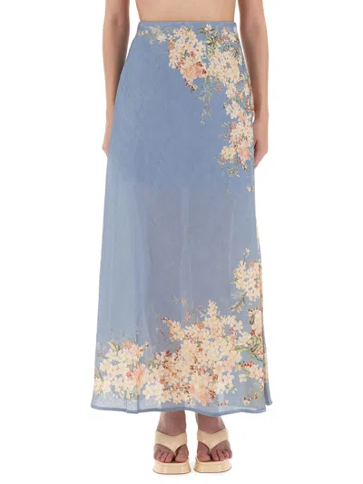 ZIMMERMANN "CASCADIAN" SKIRT