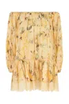 Zimmermann Cascadian Tiered Mini Dress 3214dss255 Ylwbotflo