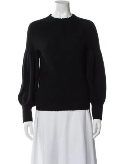 Pre-owned Zimmermann Cashmere Crew Neck Top In Blue