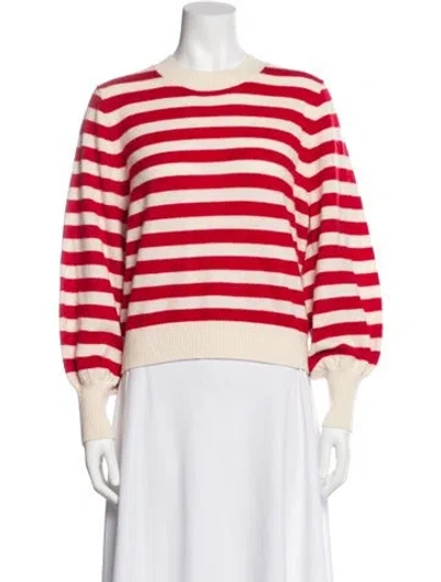 Pre-owned Zimmermann Cashmere Striped Sweater In Multi