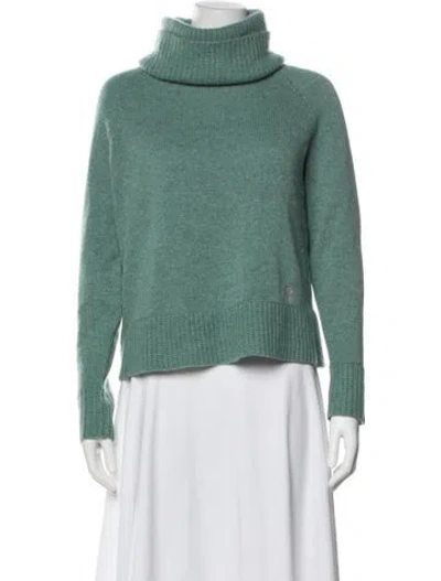 Pre-owned Zimmermann Cashmere Turtleneck Sweater In Gray