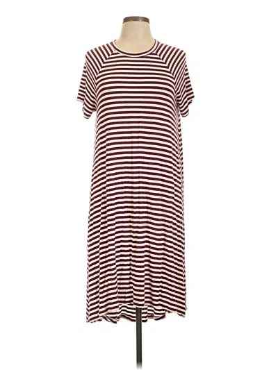 Pre-owned Zimmermann Casual Dress In Burgundy