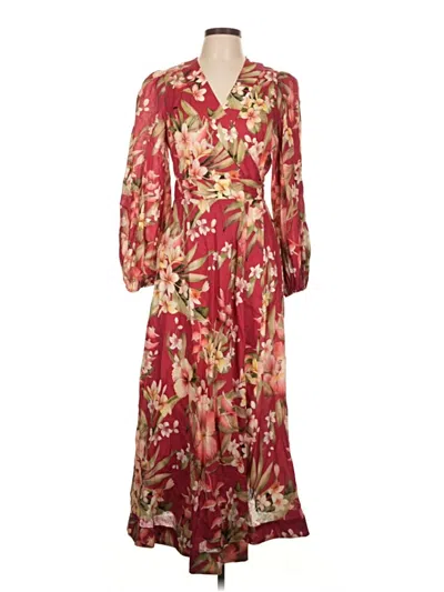 Pre-owned Zimmermann Casual Dress In Red