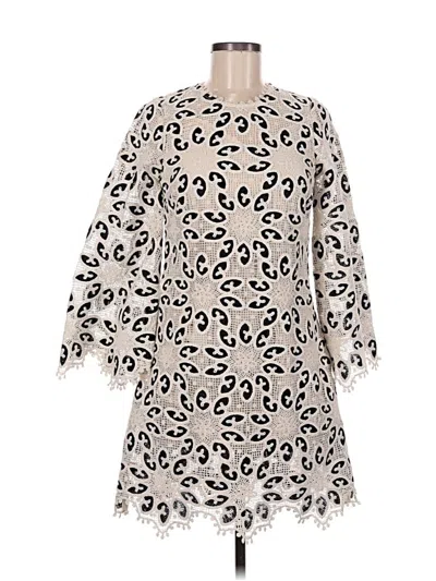 Pre-owned Zimmermann Casual Dress In White