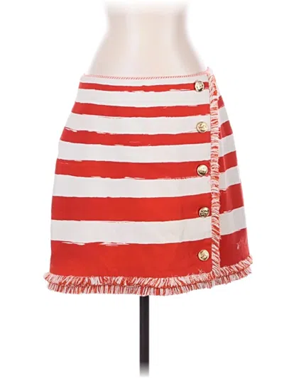Pre-owned Zimmermann Casual Skirt In Orange