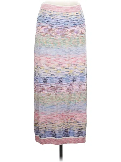 Pre-owned Zimmermann Casual Skirt In Pink