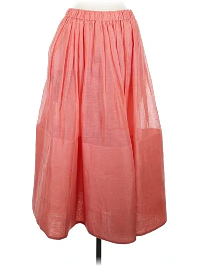Pre-owned Zimmermann Casual Skirt In Pink