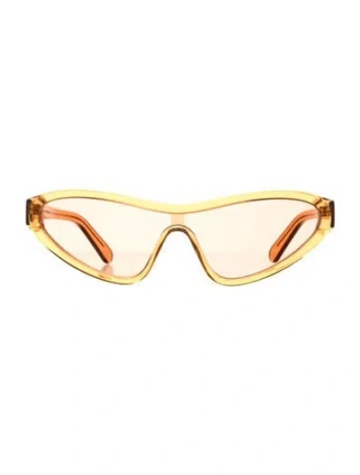 Pre-owned Zimmermann Cat-eye Mirrored Sunglasses In Orange