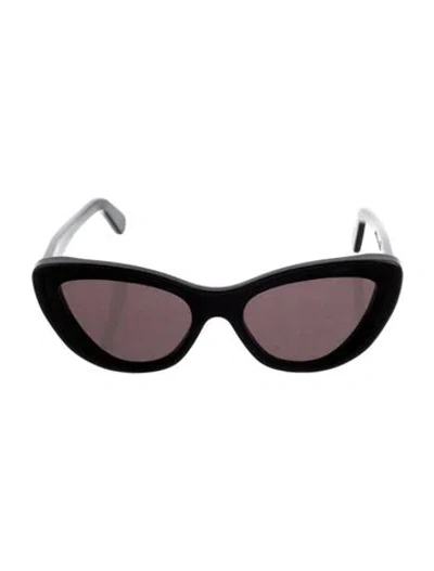 Pre-owned Zimmermann Cat-eye Tinted Sunglasses In Black