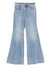 Zimmermann Denim Flared Jeans In Blue