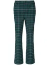 Zimmermann Checked Trousers In Green