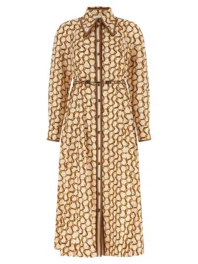 Zimmermann Chemisier Dress In Beige
