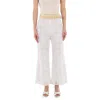 Zimmermann Chintz Doily Lace Trousers, Size Xx-small