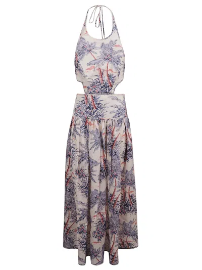 Zimmermann Cira Halter Cut-out Dress