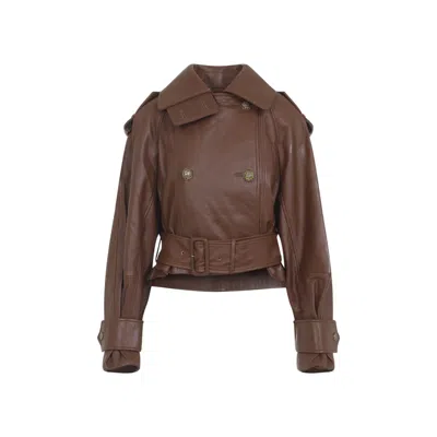Zimmermann Coat In Brown