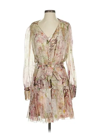 Pre-owned Zimmermann Cocktail Dress In Green