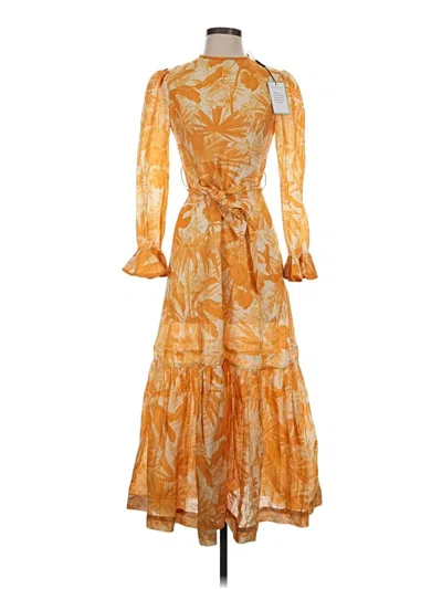 Zimmermann Cocktail Dress In Orange