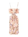 Zimmermann Coco Floral Cotton Minidress