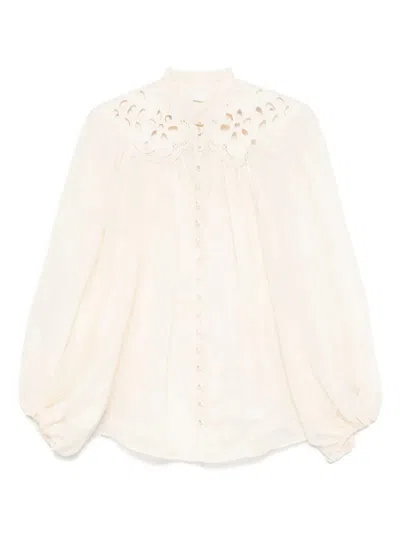 ZIMMERMANN COCO EMBROIDERED BLOUSE