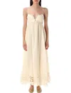 Zimmermann Coco Embroidered Ramie Maxi Dress