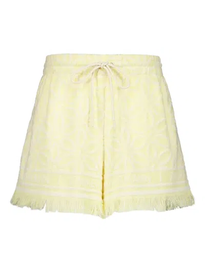 ZIMMERMANN ZIMMERMANN COCO FRINGED JACQUARD SHORTS