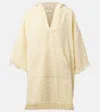 Zimmermann Coco Hooded Cotton Toweling Mini Dress
