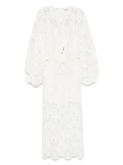 ZIMMERMANN COCO LACE MIDIKLEID