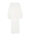 Zimmermann Womens Ivory Coco Lace Woven Midi Dress
