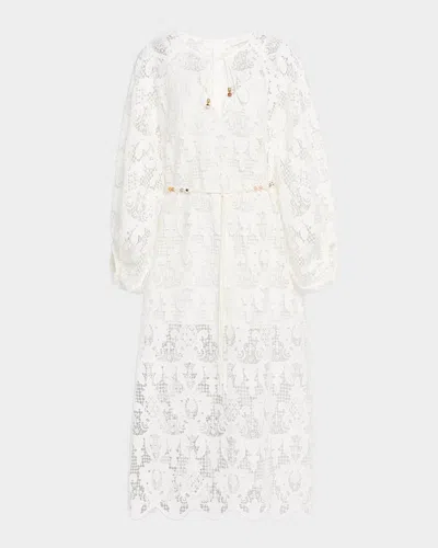 Zimmermann Coco Lace Midi Dress