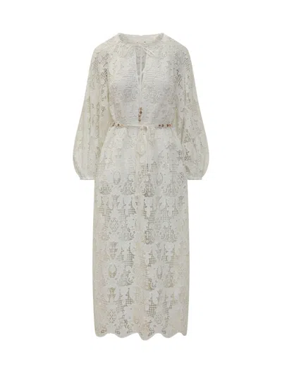 ZIMMERMANN COCO MIDI DRESS