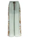 Zimmermann Coco Pants Light Blue In Green