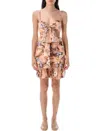 Zimmermann Coco Printed Cotton Mini Dress