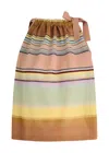 Zimmermann Coco Stripe Fine-knit Top In Multi