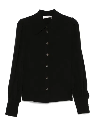 Zimmermann Collared Blouse In Black