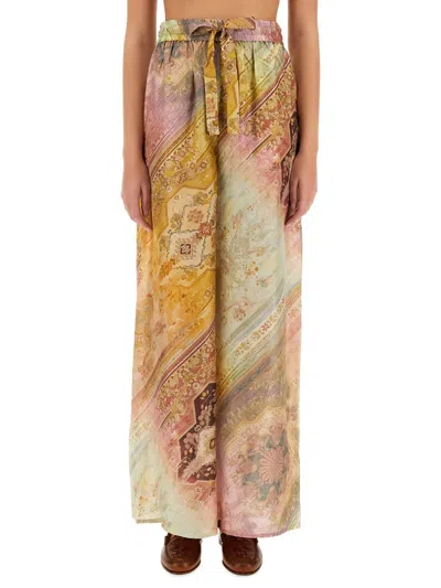 ZIMMERMANN COMFORTABLE PANTS TALLOW