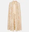 Zimmermann Como Lace Cape In Multi