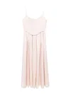 Zimmermann Corset Midi Dress In Pink