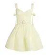 Zimmermann Dawning Linen And Silk Minidress