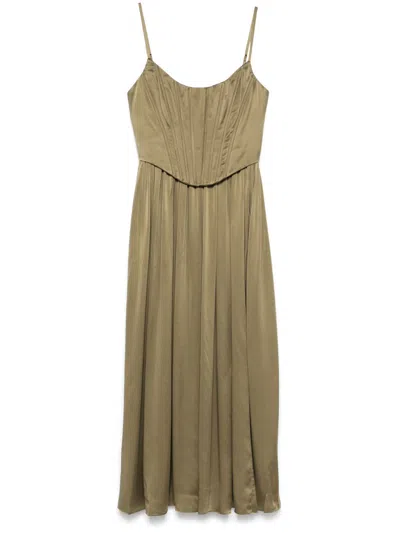 Zimmermann Midikleid Im Corsage-stil In Grün