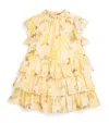 Zimmermann Cotton Cascadian Swing Dress In Yellow