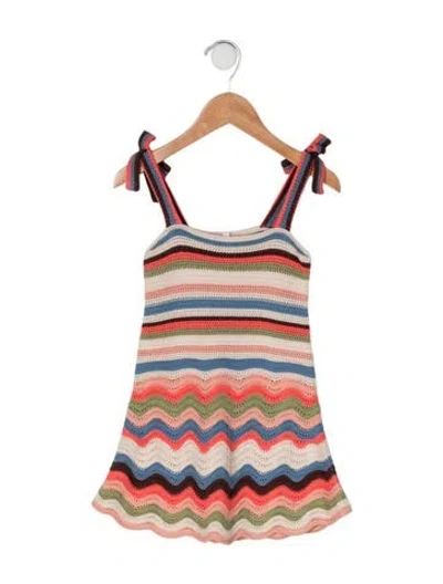 Pre-owned Zimmermann Babies' Cotton Dress In Neutrals