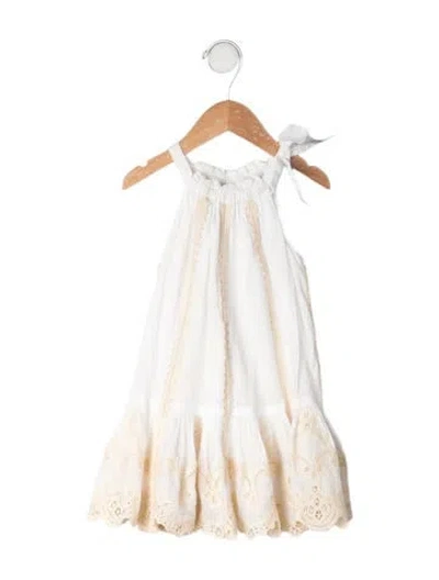 Pre-owned Zimmermann Babies' Cotton Dress In Neutrals
