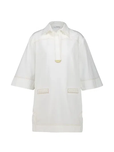 Zimmermann Cotton Dress In White