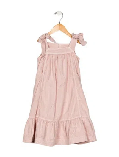 Pre-owned Zimmermann Babies' Cotton, Girls Pink Dress