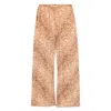 Zimmermann Mid-rise Tan Leopard Cotton Cascadian Bias Pants