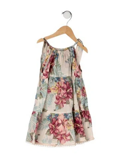 Pre-owned Zimmermann Babies' Cotton Sleeveless Dress In Neutral