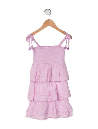 Pre-owned Zimmermann Babies' Cotton Sleeveless Dress In Pink
