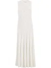 Zimmermann Wylie Open-knit Cotton Maxi Dress In 中性色
