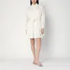 Zimmermann Cream-colored Lace Shirt Dress Women In White